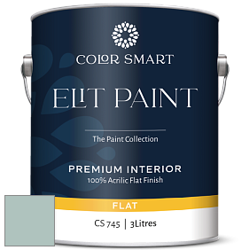 COLOR SMART CS 745 ELIT PAINT глубокоматовая моющаяся краска цвет NCS S 2010-B70G 