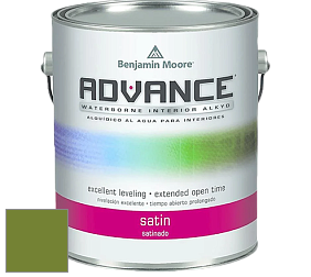 Benjamin Moore 792 Advance Interior Paint-Satin эмаль цвет NCS S 3065-G40Y 