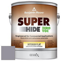 Benjamin Moore 355 Super Hide Zero Voc Interior Flat краска цвет NCS S 4010-R50B 