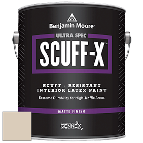 Benjamin Moore 484 Ultra Spec SCUFF-X Interior Matte Finish краска цвет 965 Temporal Spirit
