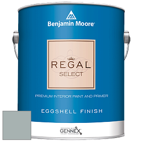 Benjamin Moore 549 Regal Select Waterborne Interior Eggshell Finish краска цвет 1586 Silver Mink