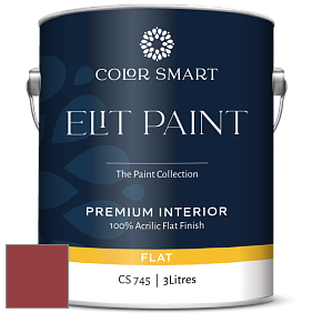 COLOR SMART CS 745 ELIT PAINT глубокоматовая моющаяся краска цвет 2004-10 Deep Rose