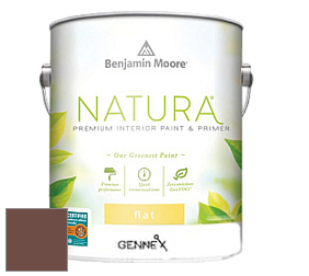 Benjamin Moore 514 Natura Interior Semi-Gloss Finish краска цвет 2102-10 Earth Brown