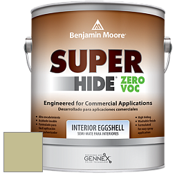 Benjamin Moore 357 Super Hide Zero Voc Interior Eggshell краска цвет AF-415 