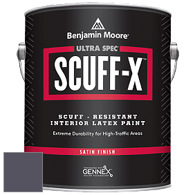 Benjamin Moore 486 Ultra Spec SCUFF-X Interior Satin Finish краска цвет 1414 Super Nova
