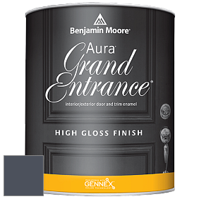 Benjamin Moore Aura 148 Grand Entrance High Gloss эмаль цвет 833 Evening Sky
