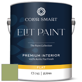 COLOR SMART CS 745 ELIT PAINT глубокоматовая моющаяся краска цвет 544 Kiwi