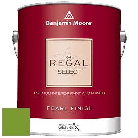 Benjamin Moore 550 Regal Select Waterborne Interior Pearl Finish краска цвет 2029-20 Baby Fern