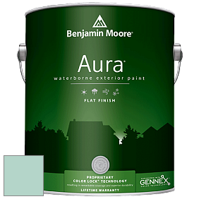Benjamin Moore Aura 629 Waterborne Exterior Flat Finish краска цвет 619 Copper Patina