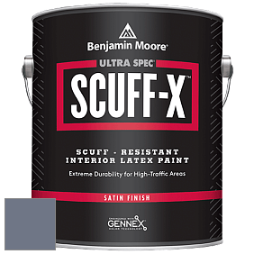 Benjamin Moore 486 Ultra Spec SCUFF-X Interior Satin Finish краска цвет 1441 Amethyst Shadow