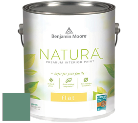Benjamin Moore 512 Natura Interior Flat Finish матовая краска цвет 642 Palm Trees