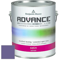 Benjamin Moore 792 Advance Interior Paint-Satin эмаль цвет NCS S 4040-R60B 
