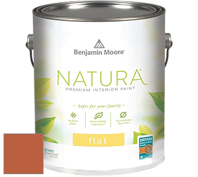 Benjamin Moore 512 Natura Interior Flat Finish матовая краска цвет 2168-10 Fall Harvest