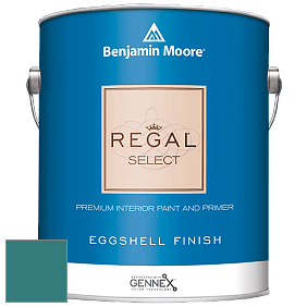 Benjamin Moore 549 Regal Select Waterborne Interior Eggshell Finish краска цвет 742 Largo Teal