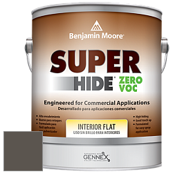 Benjamin Moore 355 Super Hide Zero Voc Interior Flat краска цвет 1547 Dragon's Breath