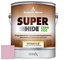 Benjamin Moore 355 Super Hide Zero Voc Interior Flat краска цвет 1354 Wild Heart