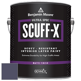Benjamin Moore 484 Ultra Spec SCUFF-X Interior Matte Finish краска цвет 2069-20 Blackberry Wine