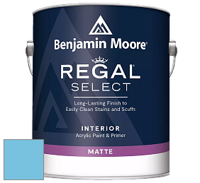 Benjamin Moore 548 IRegal Select Interior Paint - Matte краска цвет 788 Aquarius