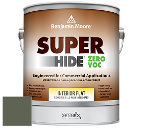 Benjamin Moore 355 Super Hide Zero Voc Interior Flat краска цвет 469 Backwoods