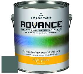 Benjamin Moore 794 Advance Interior Paint-High Gloss глянцевая алкидная эмаль цвет AF-510 