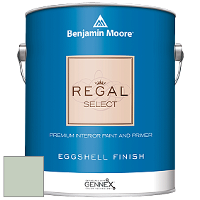 Benjamin Moore 549 Regal Select Waterborne Interior Eggshell Finish краска цвет 450 Nob Hill Sage