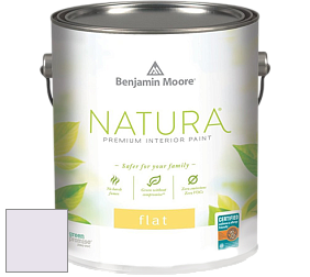 Benjamin Moore 512 Natura Interior Flat Finish матовая краска цвет NCS S 0510-R50B 