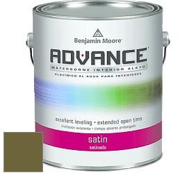 Benjamin Moore 792 Advance Interior Paint-Satin эмаль цвет NCS S 5540-G70Y 
