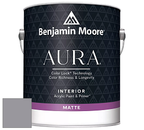 Benjamin Moore Aura 522 Interior Paint - Matte краска цвет NCS S 4005-R50B 