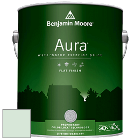 Benjamin Moore Aura 629 Waterborne Exterior Flat Finish краска цвет 850 Reflection