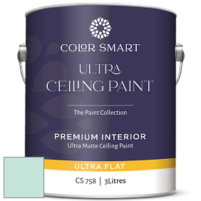 COLOR SMART CS 758 ULTRA CEILING PAINT ультраматовая краска цвет 659 Water Drops