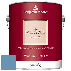 Benjamin Moore 550 Regal Select Waterborne Interior Pearl Finish краска цвет 810 Blue Dragon