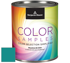 Benjamin Moore 127 Color Samples 0,465 л краска-пробник цвет 734 Tropical Teal