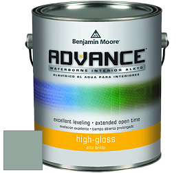 Benjamin Moore 794 Advance Interior Paint-High Gloss глянцевая алкидная эмаль цвет 704 Del Mar Blue