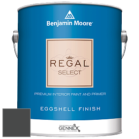 Benjamin Moore 549 Regal Select Waterborne Interior Eggshell Finish краска цвет 2135-10 Blacktop