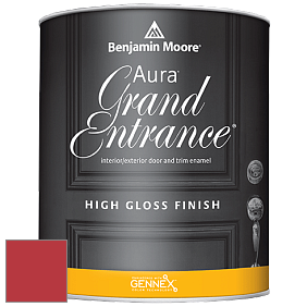 Benjamin Moore Aura 148 Grand Entrance High Gloss эмаль цвет 2000-10 Red