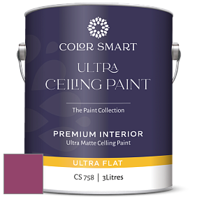 COLOR SMART CS 758 ULTRA CEILING PAINT ультраматовая краска цвет 2076-20 Royal Flush