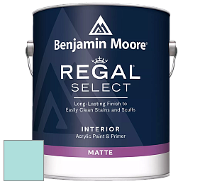 Benjamin Moore 548 IRegal Select Interior Paint - Matte краска цвет 730 San Clemente Teal