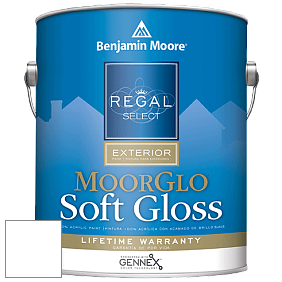 Benjamin Moore W096 Regal Select Exterior Paint-Moor GloSoft Gloss Finish краска цвет 2010-30 Starburst Orange