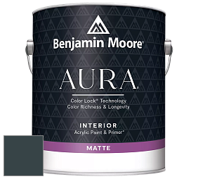 Benjamin Moore Aura 522 Interior Paint - Matte краска цвет RAL 7026 