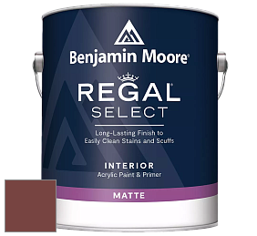 Benjamin Moore 548 IRegal Select Interior Paint - Matte краска цвет 2084-10 Brick Red