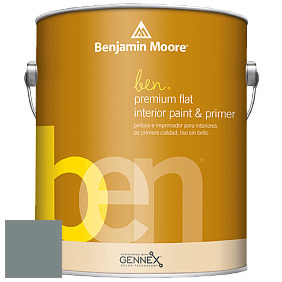 Benjamin Moore Ben W625 Premium Interior Latex Flat краска цвет HC-161 BM HC-161