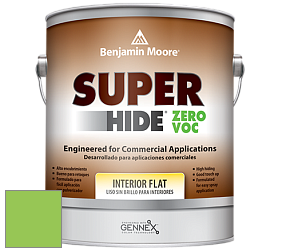 Benjamin Moore 355 Super Hide Zero Voc Interior Flat краска цвет NCS S 0570-G30Y 