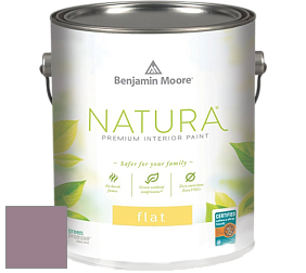 Benjamin Moore 512 Natura Interior Flat Finish матовая краска цвет NCS S 4020-R30B 