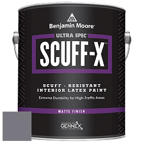 Benjamin Moore 484 Ultra Spec SCUFF-X Interior Matte Finish краска цвет AF-590 