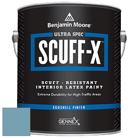 Benjamin Moore 485 Ultra Spec SCUFF-X Interior Eggshell Finish краска цвет 1657 Niagara Falls