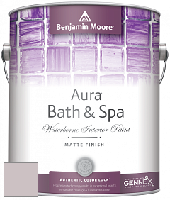 Benjamin Moore Aura 532 Bath & Spa Waterborne Interior Paint Matte Finish краска цвет 2113-60 Porcelain