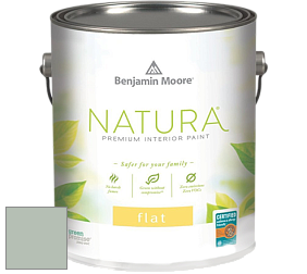 Benjamin Moore 512 Natura Interior Flat Finish матовая краска цвет 696 Pleasant Valley