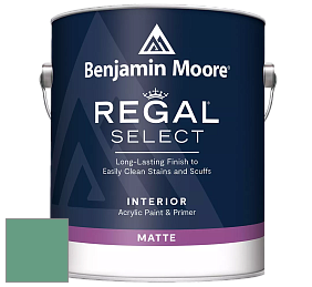 Benjamin Moore 548 IRegal Select Interior Paint - Matte краска цвет 622 Alpine Trail