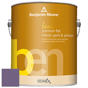 Benjamin Moore Ben W625 Premium Interior Latex Flat краска цвет 1392 Fire and Ice