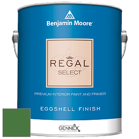 Benjamin Moore 549 Regal Select Waterborne Interior Eggshell Finish краска цвет 2034-10 Clover Green